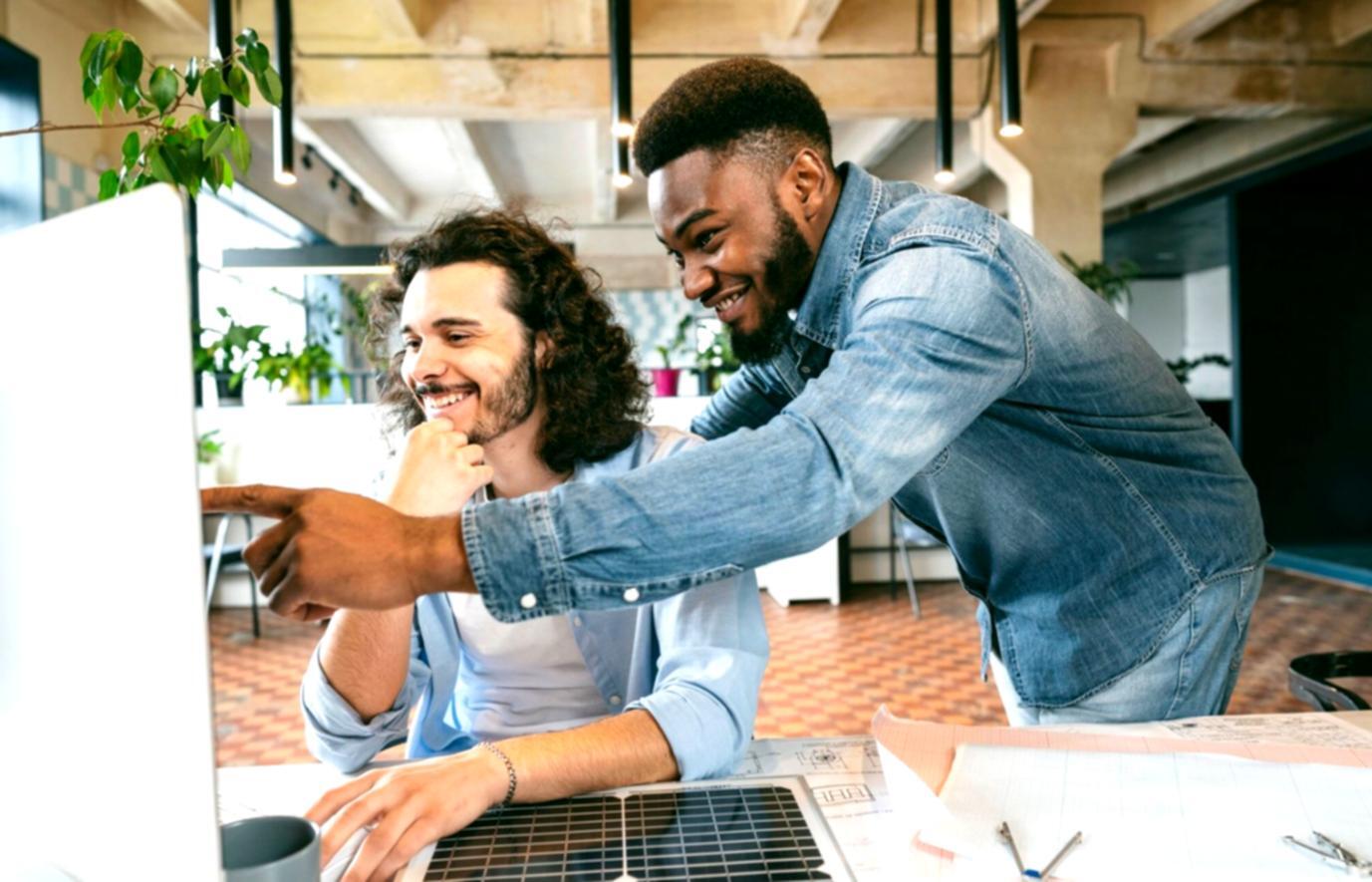 Group discussion about financial goals and strategies