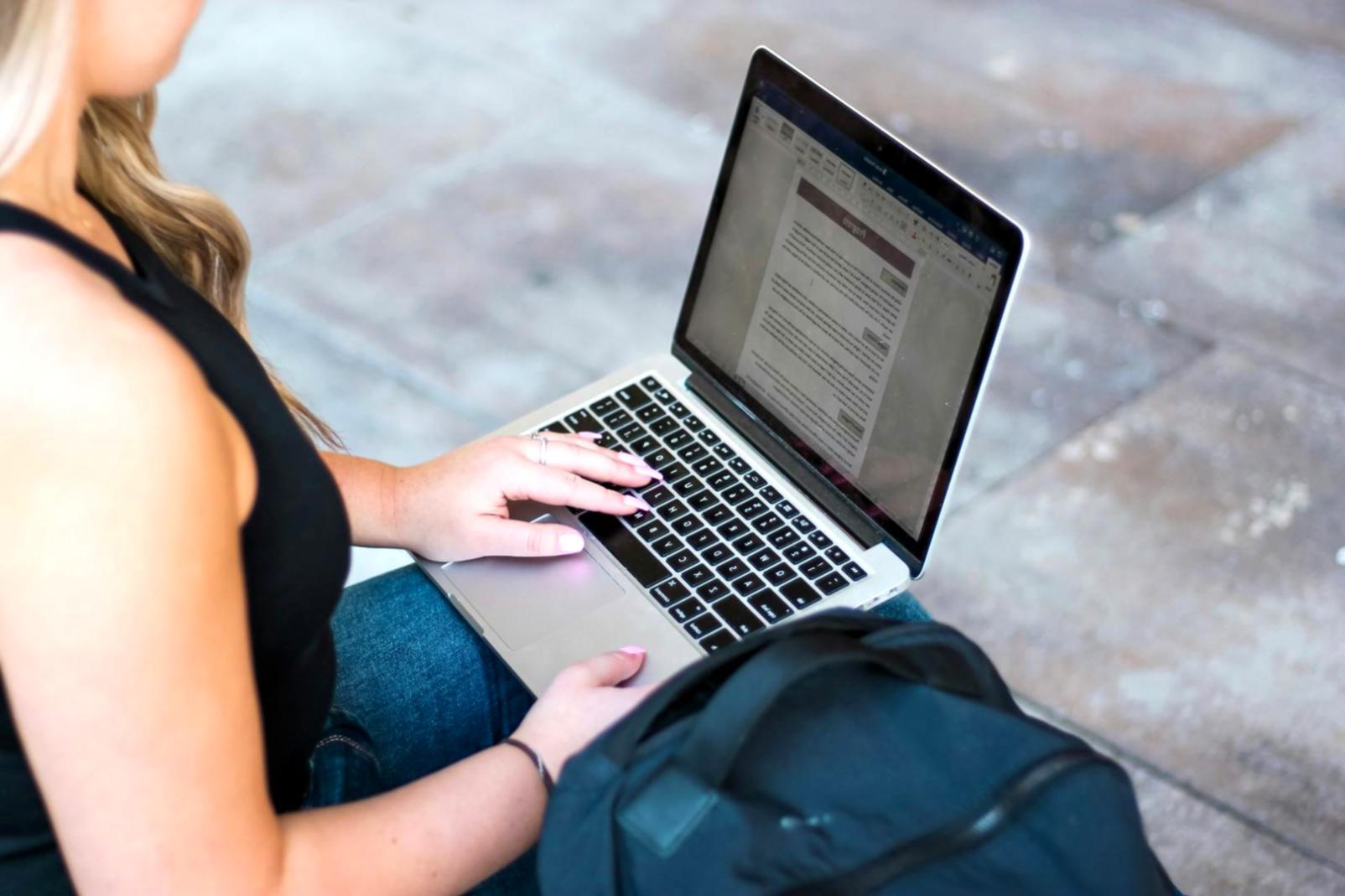 Financial planning workspace with documents and calculator